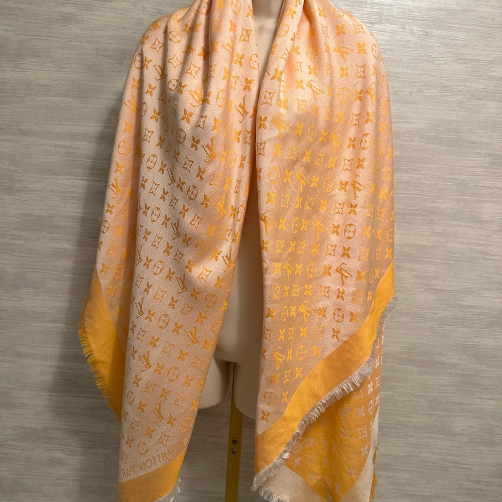 Louis Vuitton Châle Monogram Silk Scarf